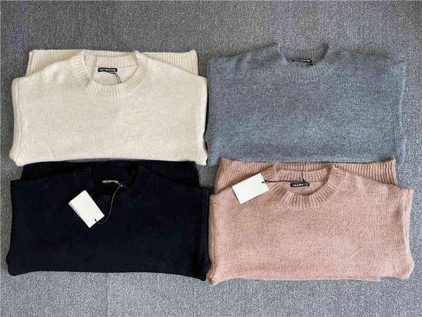 women sweaters men 1 quality solid color knit sweatshirts slightly oversized 4colors, White;black
women sweaters men 1 quality solid color knit sweatshirts slightly oversized 4colors, White;black