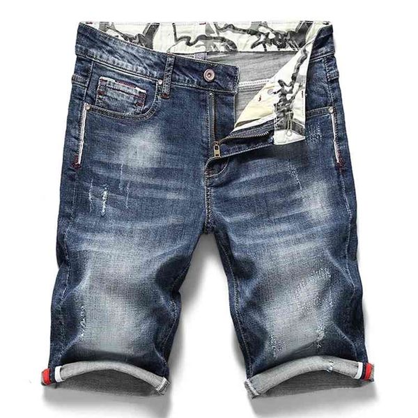 men's stretchy short jeans fashion casual slim fit elastic denim shorts male brand summer clothes 210714, White;black
men's stretchy short jeans fashion casual slim fit elastic denim shorts male brand summer clothes 210714, White;black