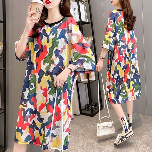 casual dress 1987200 jin fat mm women's medium length pregnant dress ice mesh t-shirt skirt, Black;gray
casual dress 1987200 jin fat mm women's medium length pregnant dress ice mesh t-shirt skirt, Black;gray