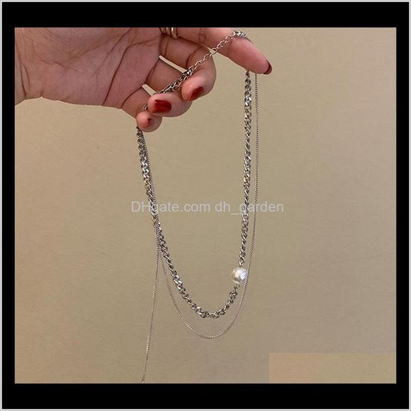 & pendants drop delivery 2021 ins long tassel simulated pearl pendant copper chain fashion choker necklaces for women creative designs jewel, Silver
& pendants drop delivery 2021 ins long tassel simulated pearl pendant copper chain fashion choker necklaces for women creative designs jewel, Silver
