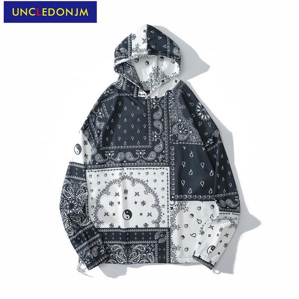 men's hoodies & sweatshirts uncledonjm cashew flower men harajuku streetwear women clothing high street vintage hoodie 606, Black
men's hoodies & sweatshirts uncledonjm cashew flower men harajuku streetwear women clothing high street vintage hoodie 606, Black