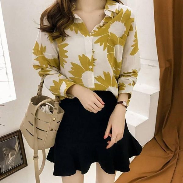 women's blouses & shirts blouse women shirt printed 2021 long sleeve loose coat blusas mujer de moda, White
women's blouses & shirts blouse women shirt printed 2021 long sleeve loose coat blusas mujer de moda, White