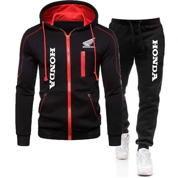 men's printed sportswear with honda , zipper sweater, hoodie and trousers, 2-piece jogging sportswear, fitns suit, Gray
men's printed sportswear with honda , zipper sweater, hoodie and trousers, 2-piece jogging sportswear, fitns suit, Gray