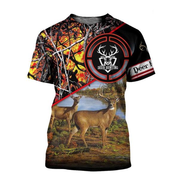 men's t-shirts cloocl summer men t shirt 3d deer hunting print harajuku short sleeve shirts casual t-shirt wholesale drop, White;black
men's t-shirts cloocl summer men t shirt 3d deer hunting print harajuku short sleeve shirts casual t-shirt wholesale drop, White;black