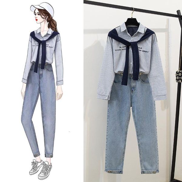 women's sweaters ichoix striped shirt and pants define women's breech suit korean style 2 piece cool outfits girl fall 2 clothes, White;black
women's sweaters ichoix striped shirt and pants define women's breech suit korean style 2 piece cool outfits girl fall 2 clothes, White;black