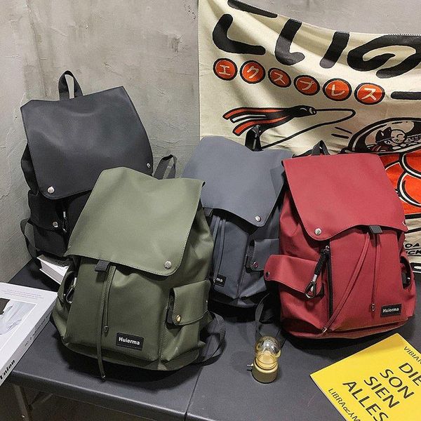 backpack waterproof nylon women large capacity female solid color travel bag string schoolbag for teenage girls couples bookbag
backpack waterproof nylon women large capacity female solid color travel bag string schoolbag for teenage girls couples bookbag