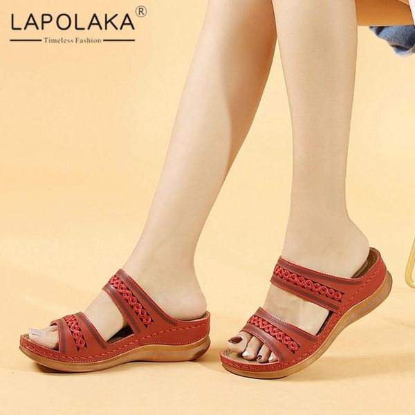 lapolaka 2021 fashion flip flops wedges slippers woman shoes soft retro summer vacation outdoor beach casual slipper ladies, Black
lapolaka 2021 fashion flip flops wedges slippers woman shoes soft retro summer vacation outdoor beach casual slipper ladies, Black