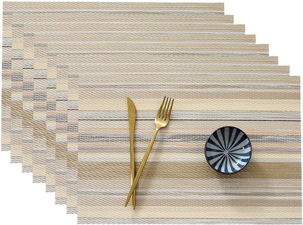 mats & pads placemats easy to clean plastic placemat washable for kitchen table heat-resistand woven 30x45cm a set of 4
mats & pads placemats easy to clean plastic placemat washable for kitchen table heat-resistand woven 30x45cm a set of 4