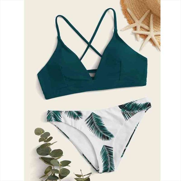 bikini set women green feathers printed push-up padded swimwear beachwear sweet kawaii swimsuit mujer maio, White;black
bikini set women green feathers printed push-up padded swimwear beachwear sweet kawaii swimsuit mujer maio, White;black