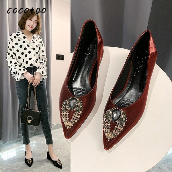 dress shoes 2021 early spring wild small fresh girl thick heel fashion rhinestone french low high wedding, Black
dress shoes 2021 early spring wild small fresh girl thick heel fashion rhinestone french low high wedding, Black