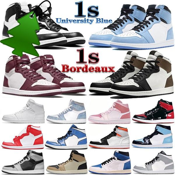 mens 1 high og basketball shoes jumpman 1s bordeaux university blue dark mocha bred shadow bred unc twist seafoam men women sports sneakers, Black
mens 1 high og basketball shoes jumpman 1s bordeaux university blue dark mocha bred shadow bred unc twist seafoam men women sports sneakers, Black