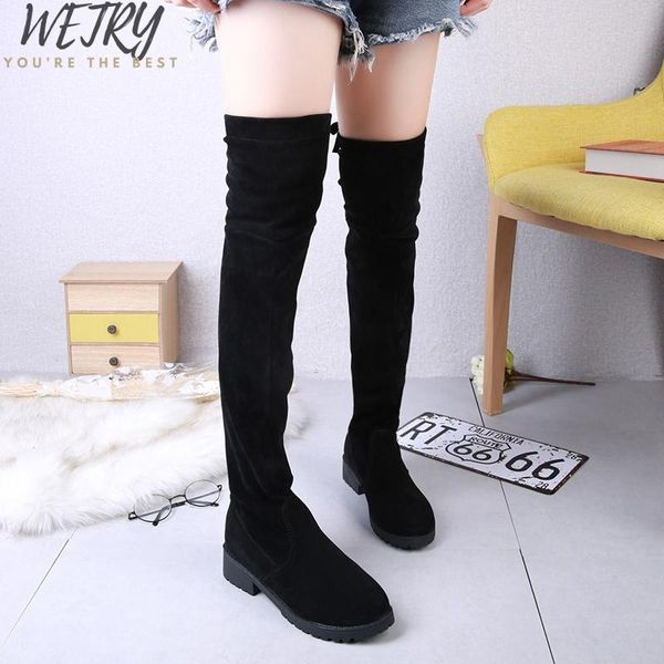 boots 2021 women's autumn and winter over the knee sleek minimalist comfort plus cotton flat flock, Black
boots 2021 women's autumn and winter over the knee sleek minimalist comfort plus cotton flat flock, Black
