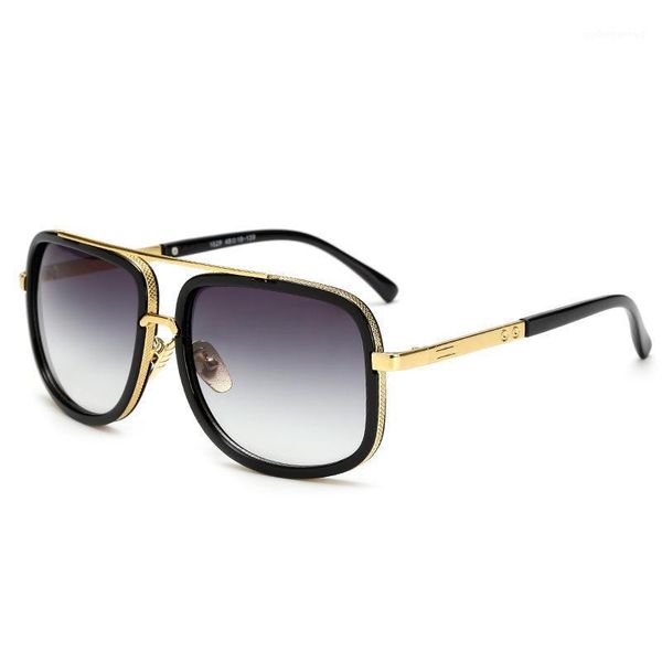 sunglasses zxrcyyl fashion classic oversized men women design metal big frame sun glasses uv400, White;black
sunglasses zxrcyyl fashion classic oversized men women design metal big frame sun glasses uv400, White;black