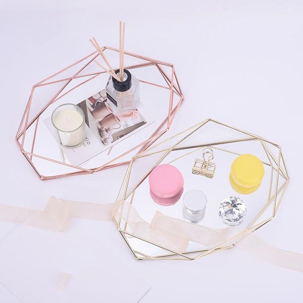 nordic deskstorage tray diamond iron jewelry cosmetic key placement decorative ornaments home wedding display boxes & bins
nordic deskstorage tray diamond iron jewelry cosmetic key placement decorative ornaments home wedding display boxes & bins