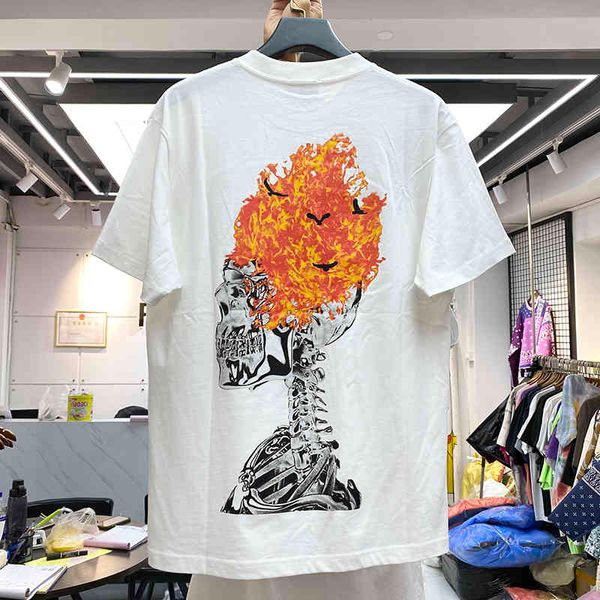 men's t-shirts women of t-shirts the flame-printing robot t-cotton short sleeve, White;black
men's t-shirts women of t-shirts the flame-printing robot t-cotton short sleeve, White;black
