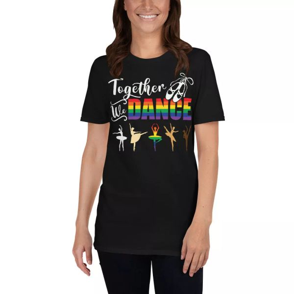together we dance skin color no matter lgbt black lives ballet lover t-shirt, White;black
together we dance skin color no matter lgbt black lives ballet lover t-shirt, White;black