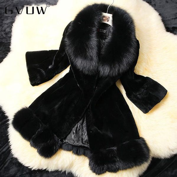 women's fur & faux gvuw autumn and winter women's imitation hair stitching large collar warm slim coat kb91123, Black
women's fur & faux gvuw autumn and winter women's imitation hair stitching large collar warm slim coat kb91123, Black