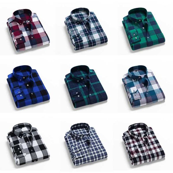 men's casual shirts 2021 plaid shirt cotton camisa masculina male long sleeve autumn clothing, White;black
men's casual shirts 2021 plaid shirt cotton camisa masculina male long sleeve autumn clothing, White;black