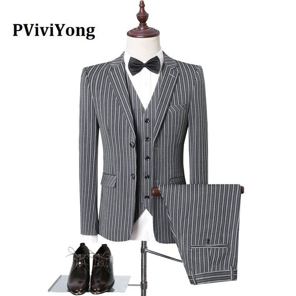 pviviyong brand 2021 korea suit men wedding stripe business three-piece (jackets + vest pants) sjt95 men's suits & blazers, White;black
pviviyong brand 2021 korea suit men wedding stripe business three-piece (jackets + vest pants) sjt95 men's suits & blazers, White;black