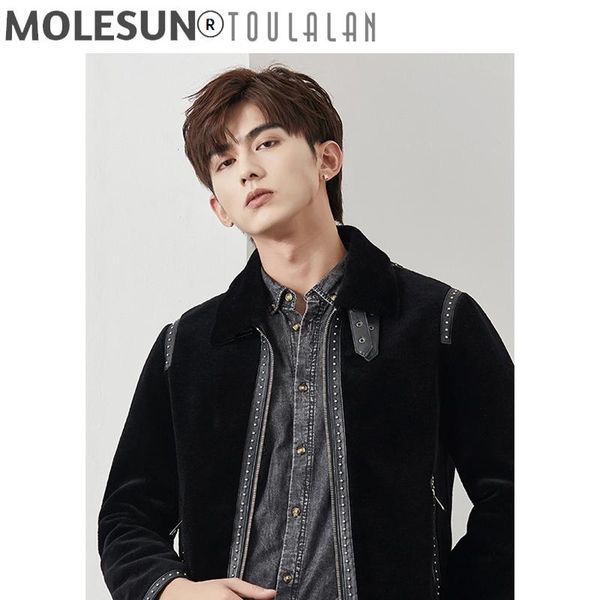 men's leather & faux akoosun winter jacket men 2021 korean style man clothes wool fur coat male motorcycle jackets mens chaquetas hombr, Black
men's leather & faux akoosun winter jacket men 2021 korean style man clothes wool fur coat male motorcycle jackets mens chaquetas hombr, Black