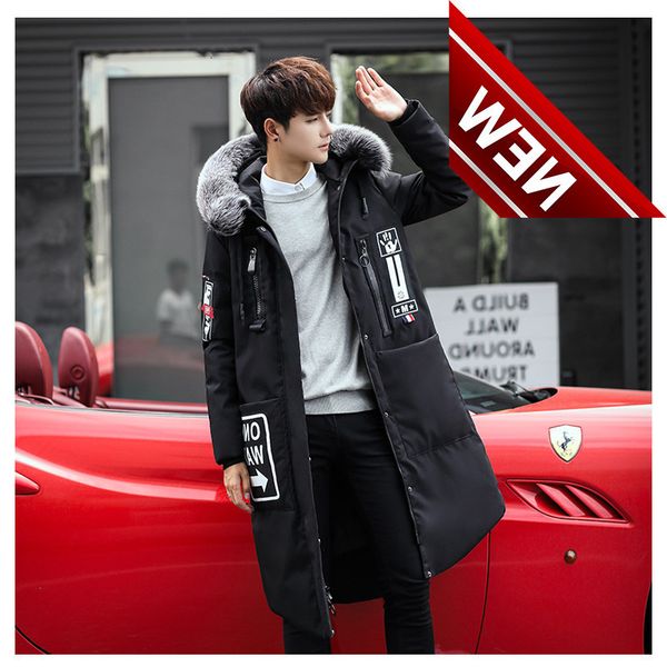 2021 fashion men long down jacket man new style puffer thicken outdoor warm windproof winter white duck coat, Black
2021 fashion men long down jacket man new style puffer thicken outdoor warm windproof winter white duck coat, Black