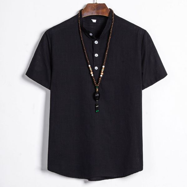 solid mens shirt linen short sleeve shirts men loose breathable casual camisas stand collar plus size chemise homme 8+color 210524, White;black
solid mens shirt linen short sleeve shirts men loose breathable casual camisas stand collar plus size chemise homme 8+color 210524, White;black