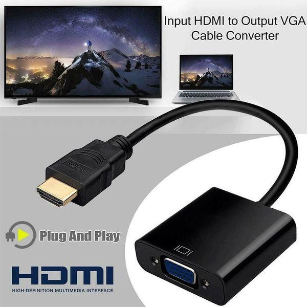 audio cables & connectors to vga adapter male famale converter for ps4 1080p -vga with video cable jack pc tv box
audio cables & connectors to vga adapter male famale converter for ps4 1080p -vga with video cable jack pc tv box