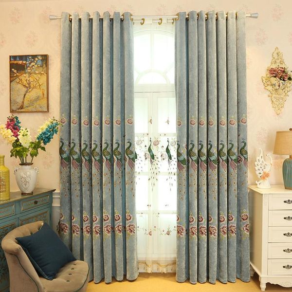 curtain & drapes luxury blackout curtains window peacock embroidered cloth fabric elegant sheer for living room bedroom home decoration
curtain & drapes luxury blackout curtains window peacock embroidered cloth fabric elegant sheer for living room bedroom home decoration
