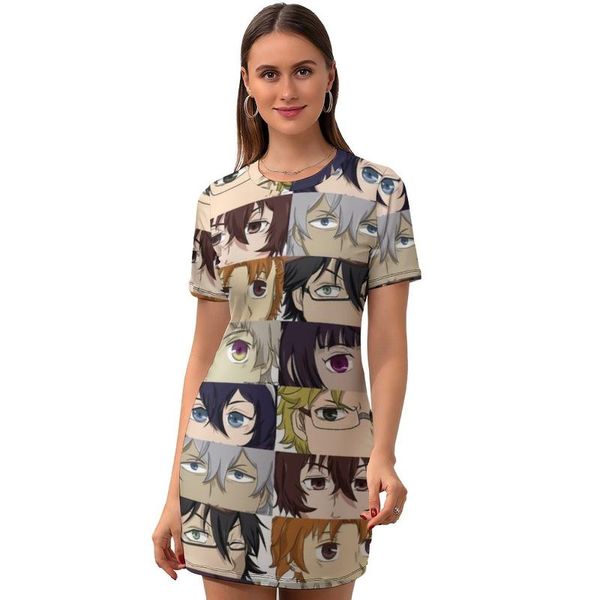 casual dresses bungou stray dogs dress short sleeve pattern business bodycyouth spandex stretch one-piece, Black;gray
casual dresses bungou stray dogs dress short sleeve pattern business bodycyouth spandex stretch one-piece, Black;gray
