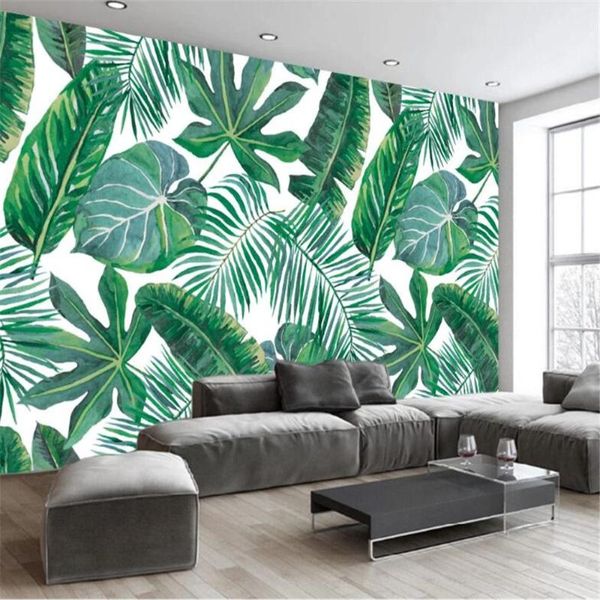 wallpapers milofi custom mural wallpaper european hand-painted tropical rainforest banana leaf tv background wall
wallpapers milofi custom mural wallpaper european hand-painted tropical rainforest banana leaf tv background wall