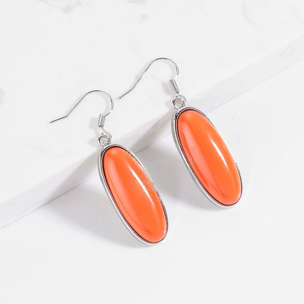 dangle & chandelier silver color metal piercing drop earring orange acetic acid board oval round earrings retro jewelry wholesale
dangle & chandelier silver color metal piercing drop earring orange acetic acid board oval round earrings retro jewelry wholesale