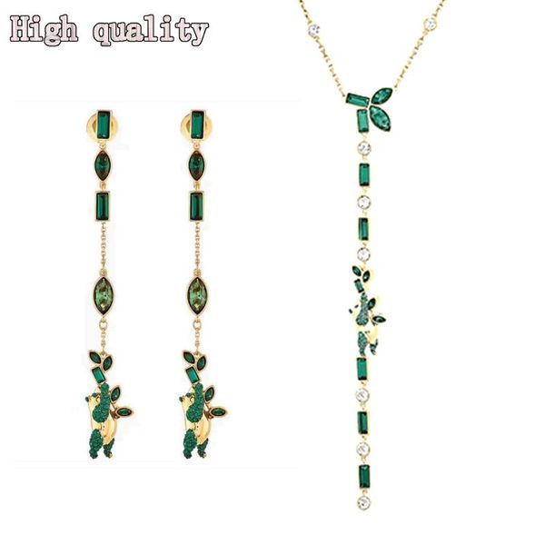 pendant necklaces swa fashion jewelry exquisite crystal animal panda bamboo design women's necklace charm set, Silver
pendant necklaces swa fashion jewelry exquisite crystal animal panda bamboo design women's necklace charm set, Silver