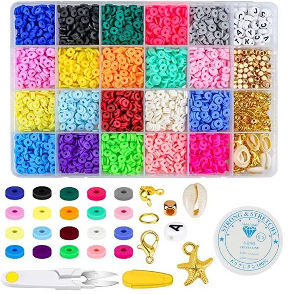 other 4200pcs/box 6mm flat round polymer clay beads for jewelry making charms bracelets necklace earring diy craft kit gifts
other 4200pcs/box 6mm flat round polymer clay beads for jewelry making charms bracelets necklace earring diy craft kit gifts