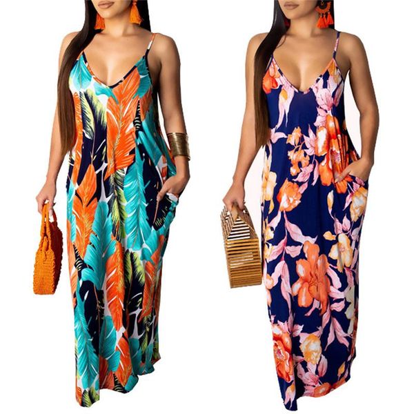 casual dresses vintage women summer boho floral long maxi dress strap v-neck print beach evening party loose sundress, Black;gray
casual dresses vintage women summer boho floral long maxi dress strap v-neck print beach evening party loose sundress, Black;gray