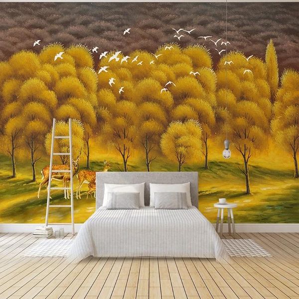 wallpapers custom 3d po wallpaper oil painting golden forest elk flying bird living room bedroom tv background home decor mural poster
wallpapers custom 3d po wallpaper oil painting golden forest elk flying bird living room bedroom tv background home decor mural poster