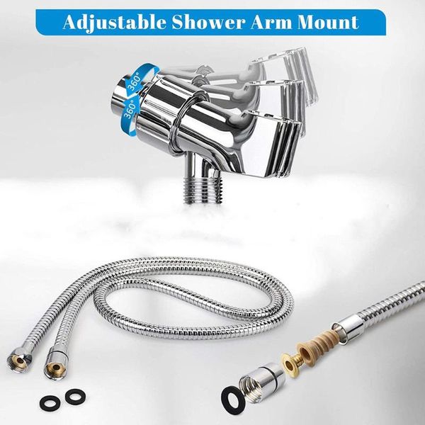 watering equipments lifting arm 6-function pressurized shower set stainless steel hose and multi-angle adjustable seat
watering equipments lifting arm 6-function pressurized shower set stainless steel hose and multi-angle adjustable seat
