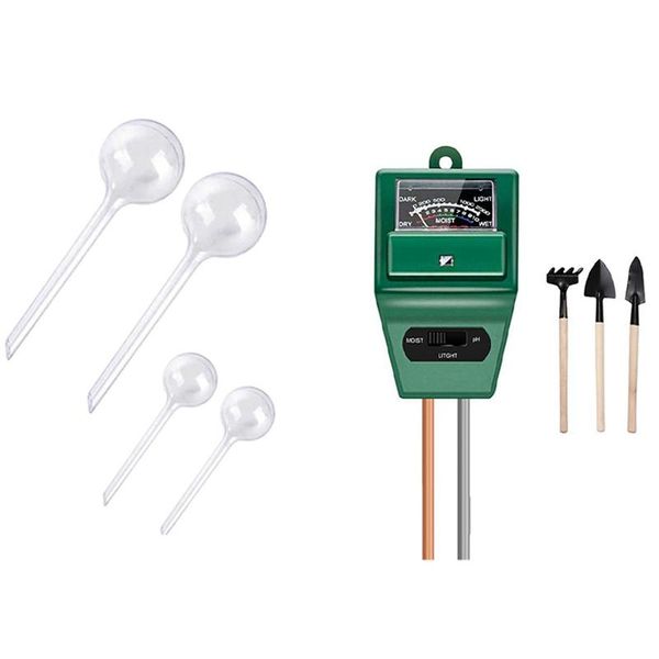 meters soils moisture meter 3-in-1 test kits with 4 pcs automatic watering device
meters soils moisture meter 3-in-1 test kits with 4 pcs automatic watering device