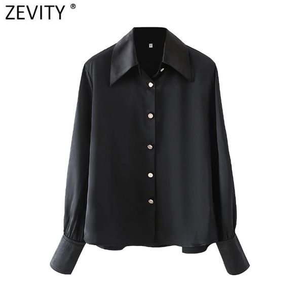 women fashion golden breasted buttons black smock blouse office ladies long sleeve shirt chic blusas ls7639 210420, White
women fashion golden breasted buttons black smock blouse office ladies long sleeve shirt chic blusas ls7639 210420, White