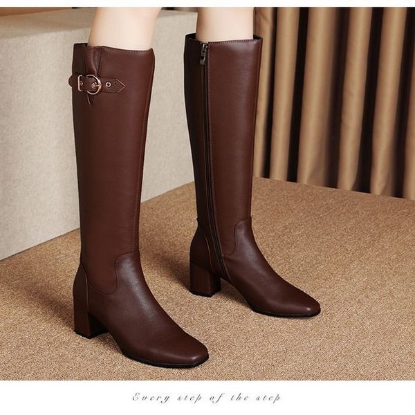 fhanchu 2022 new women knee high bootswinter shoesblock heelfashion buckle botassquare toeside zipblackbrowndropship, Black
fhanchu 2022 new women knee high bootswinter shoesblock heelfashion buckle botassquare toeside zipblackbrowndropship, Black