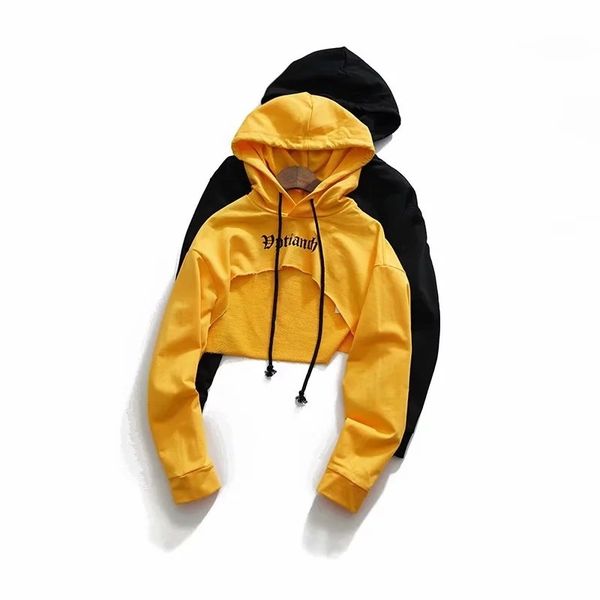 fashion trends ladies' sweaters ins ultra short hooded sweater women's fashion leaky chest loose print sports hoodies, Black
fashion trends ladies' sweaters ins ultra short hooded sweater women's fashion leaky chest loose print sports hoodies, Black