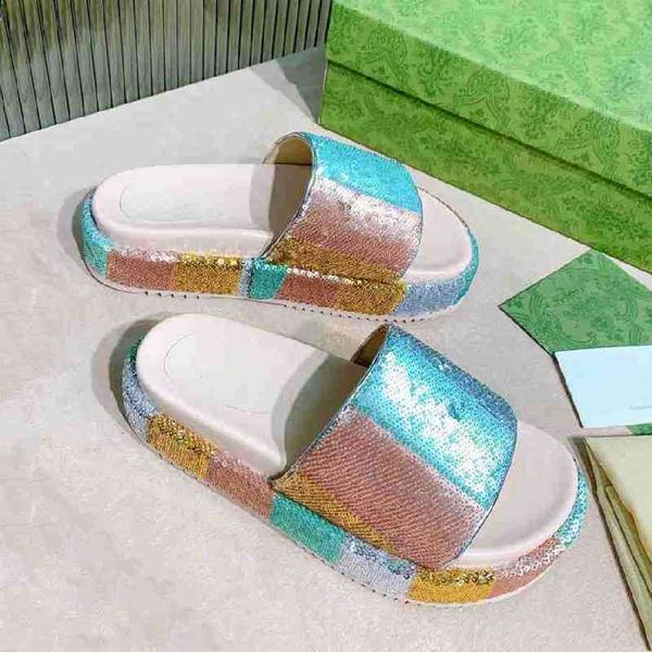summer luxurious colorful sequins women's slippers real leather platform shining glimmer outdoor beach flats slides fashion, Black
summer luxurious colorful sequins women's slippers real leather platform shining glimmer outdoor beach flats slides fashion, Black