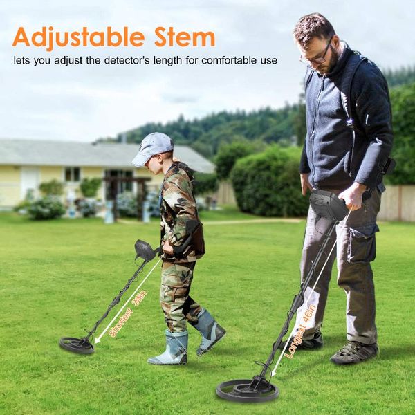 inches deep adjustable metal finder 38-46in audio flash prompt with disc mode for adults and kids treasure hunting beginners detectors
inches deep adjustable metal finder 38-46in audio flash prompt with disc mode for adults and kids treasure hunting beginners detectors