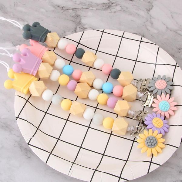pacifier holders&clips# baby clips sunflower chain with silicone beads infant teething chew toys dummy
pacifier holders&clips# baby clips sunflower chain with silicone beads infant teething chew toys dummy