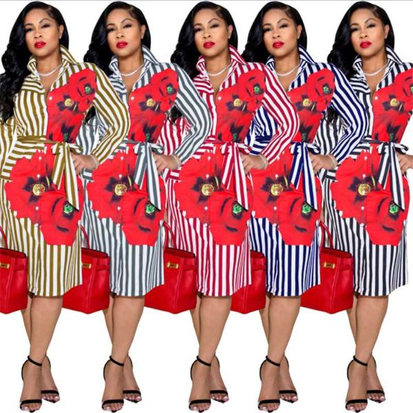 casual dresses european floral print women shirt dress autumn long sleeve office elegant vestidos femme, Black;gray
casual dresses european floral print women shirt dress autumn long sleeve office elegant vestidos femme, Black;gray