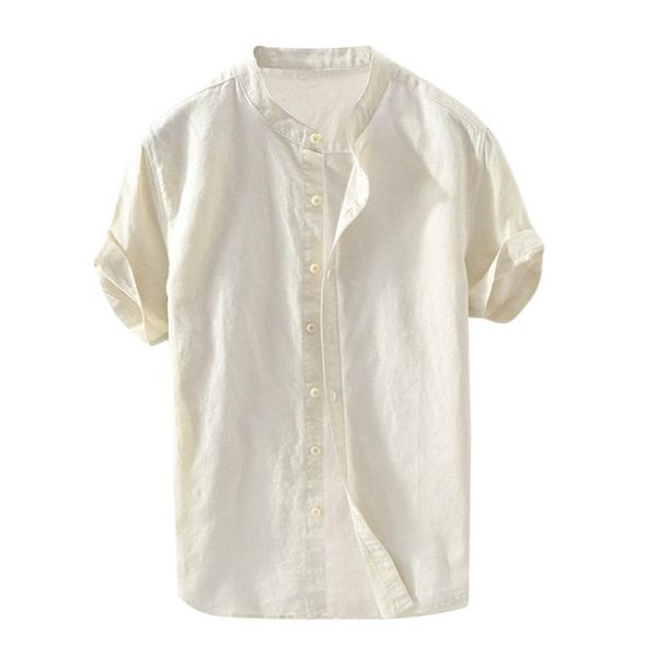 men's casual shirts 2021 shirtsbaggy cotton linen solid short sleeve stitching buttons retro s oversize blouse streetwear, White;black
men's casual shirts 2021 shirtsbaggy cotton linen solid short sleeve stitching buttons retro s oversize blouse streetwear, White;black