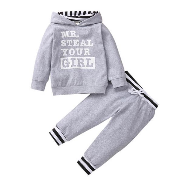 boys clothing sets boy suit children tracksuit kids wear spring autumn letter long-sleeved hoodie pants trousers 2pcs suits b7481, White
boys clothing sets boy suit children tracksuit kids wear spring autumn letter long-sleeved hoodie pants trousers 2pcs suits b7481, White