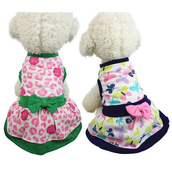 dog apparel print dresses lovely floral bow pet dress spring summer chihuahua pug yorkie clothing puppy cat supplies
dog apparel print dresses lovely floral bow pet dress spring summer chihuahua pug yorkie clothing puppy cat supplies