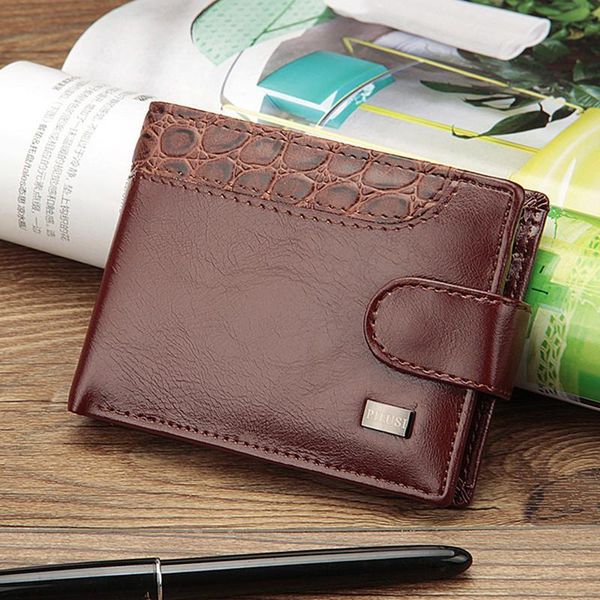 wallets patchwork leather men short male purse with coin pocket card holder brand trifold wallet clutch money bag, Red;black
wallets patchwork leather men short male purse with coin pocket card holder brand trifold wallet clutch money bag, Red;black