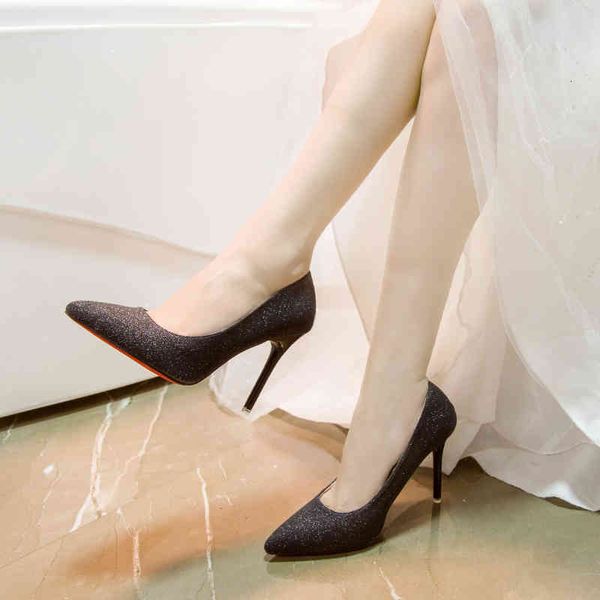 dress net red all-match hipster girls wedding spring french high heels womens thin heeled pointed shoes 1 ea1z, Black
dress net red all-match hipster girls wedding spring french high heels womens thin heeled pointed shoes 1 ea1z, Black