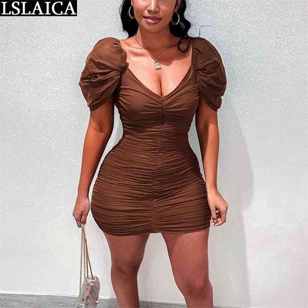 summer dress women solid color v neck ruched short sleeve party slim fashion elegant clubwear ladies es 210515, Black;gray
summer dress women solid color v neck ruched short sleeve party slim fashion elegant clubwear ladies es 210515, Black;gray